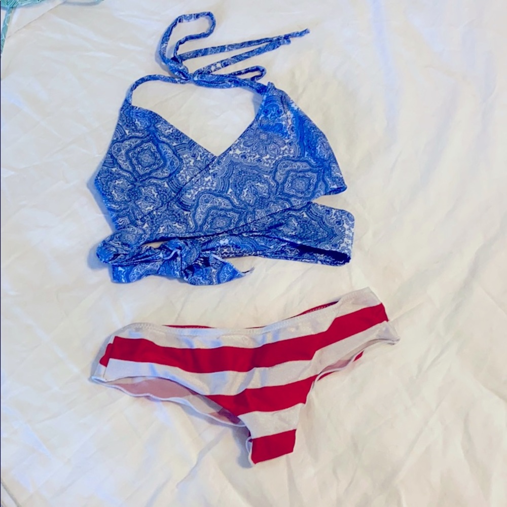 Custom hand sewn CEA bikini